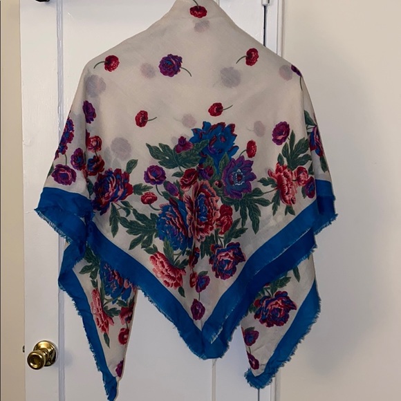 Floral Print Scarf - Picture 2 of 2